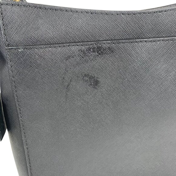 Michael Kors Black Hamilton Traveler Messenger Crossbody w/ Key And Lock - Picture 6 of 16
